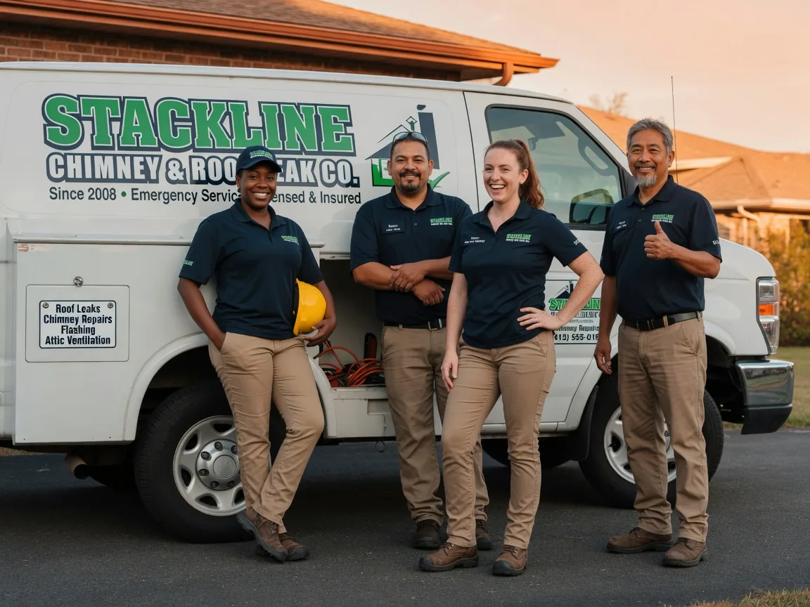 Chimney flashing repair company in Reidsville, NC